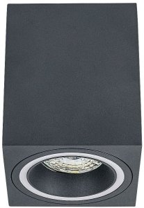 Rabalux Reflektor sufitowy Kobald szara GU10 1x Max 25W IP20 71164 2