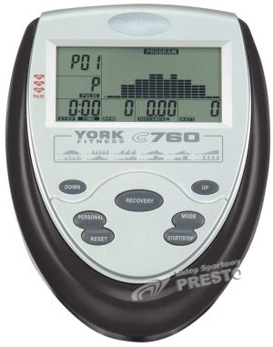 Rower stacjonarny York Fitness Rower poziomy C760 York Fitness uniw - 2000091014731 2