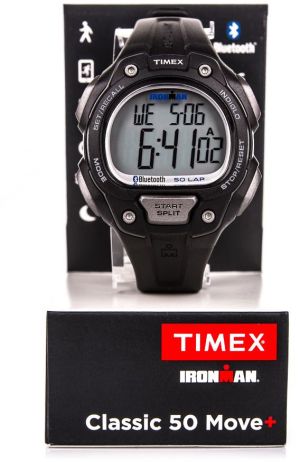 Zegarek sportowy Timex Zegarek sportowy Ironman Classic 50 Move+ TW5K86500 Timex czarny uniw - 753048565412 3