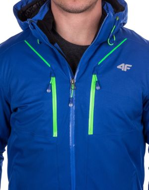 Kurtka narciarska męska 4f Kurtka męska T4Z16-KUMN007 10.000 granatowo-zielona r. L 3