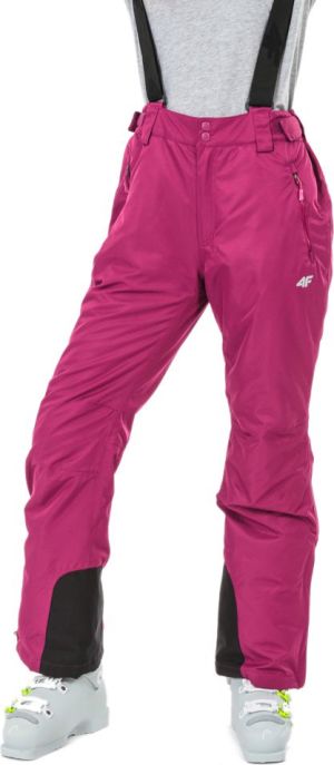 4f Spodnie narciarskie damskie H4Z17 - SPDN001 Fioletowe r. S 1