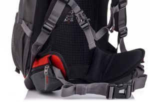 Plecak turystyczny Senterlan Plecak trekkingowy Adventure Outdoor 40 Senterlan czerwono-grafitowy uniw - 2000010870929 5