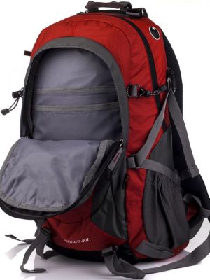 Plecak turystyczny Senterlan Plecak trekkingowy Adventure Outdoor 40 Senterlan czerwono-grafitowy uniw - 2000010870929 7