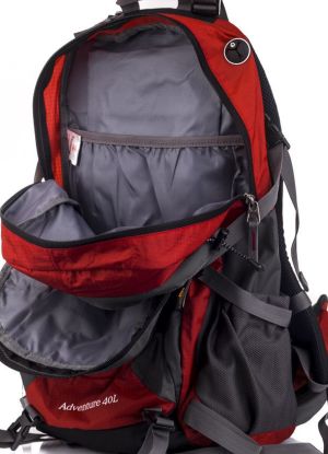 Plecak turystyczny Senterlan Plecak trekkingowy Adventure Outdoor 40 Senterlan czerwono-grafitowy uniw - 2000010870929 8