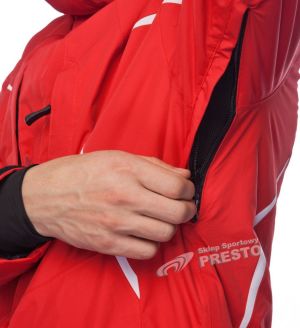Kurtka narciarska męska Hi-Tec Kurtka męska Hunter 10.000 czerwono-biały r. 2XL 5