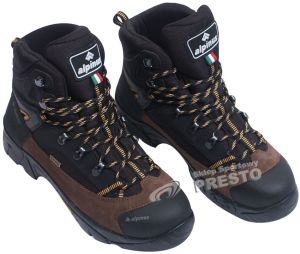 Buty trekkingowe męskie Alpinus Buty turystyczne Sherpa II Alpinus brązowo-czarny 42 5