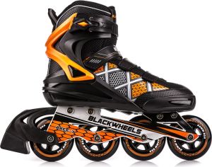 Rolki Blackwheels Rolki Speed czarno-pomarańczowe r. 38 1