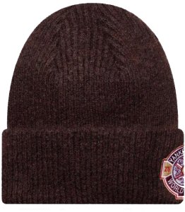 New Era Czapka zimowa NEW ERA NYY MLB World Series Knit Beanie brązowa 2