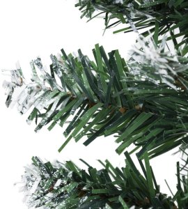 Springos Choinka sztuczna 60 cm sosna ośnieżona z jutą małe drzewko świateczne na stolik UNIWERSALNY 2