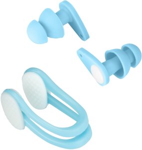Aqua-Sport Aqua-Sport zestaw klips na nos zatyczki do uszu AquaCalm blue AS3151 5