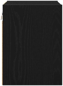 vidaXL vidaXL Szafka wisząca z przechowywaniem Czarny Dąb 30 x 29,5 x 40 cm 6
