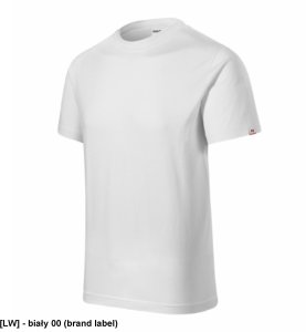 RIMECK Recall R07 - ADLER - Koszulka unisex, 200 g/m2 - biały 00 (brand label) 2XL 2