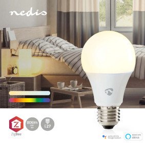 Nedis SmartLife Full Colour lampa LED Biały 6500 K 60 W E27 F 6