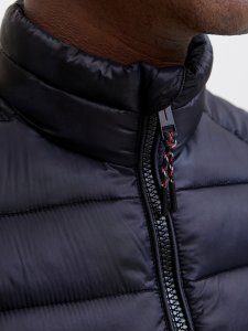 Jack & Jones Jack&Jones męska kamizelka bezrękawnik JJEBRADLEY LIGHT BODYWARMER COLLAR NOO 12280973 BLACK L 4