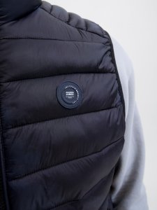 Jack & Jones Jack&Jones męska kamizelka bezrękawnik JJEBRADLEY LIGHT BODYWARMER COLLAR NOO 12280973 BLACK 2XL 5