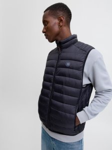Jack & Jones Jack&Jones męska kamizelka bezrękawnik JJEBRADLEY LIGHT BODYWARMER COLLAR NOO 12280973 BLACK 2XL 6