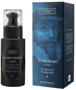 The Merchant of Venice The Merchant Of Venice, Venetian Blue, Olive Oil, Hydrating & Softening, Pre-Shaving Oil, 50 ml For Men 2