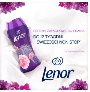 Płyn do płukania Lenor PEREŁKI ZAPACHOWE LENOR 270G FLORAL BOUQUET 2