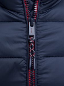 Kurtka męska Jack & Jones Jack&Jones męska kurtka puchowa JJEBRADLEY LIGHT PUFFER COLLAR NOOS 12280971 SKY CAPTIN XL 5