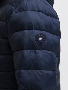 Kurtka męska Jack & Jones Jack&Jones męska kurtka puchowa JJEBRADLEY LIGHT PUFFER HOOD NOOS 12280970 SKY CAPTAIN L 4