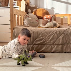 Woopie DINOZAUR ZDALNIE STEROWANY RC ROBOT TRICERATOPS DLA DZIECI KREATYWNY INTERAKTYWNY 8