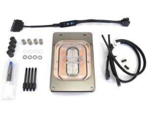 XSPC Water Block Black Chrome (WACP-359) 8