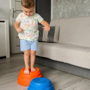 Woopie WOOPIE Kamienie Balansujące Sensoryczne Trening Równowagi 5 szt 4