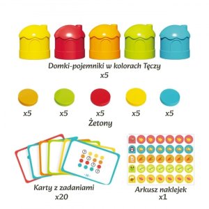 Woopie WOOPIE Gra Logiczna Edukacyjna Sorter Klasyfikacja Kolorów 3