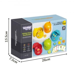 Woopie WOOPIE Gra Logiczna Edukacyjna Sorter Klasyfikacja Kolorów 7