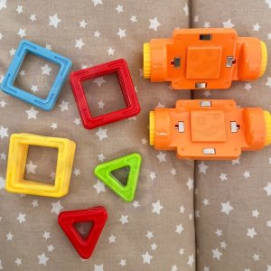 Woopie WOOPIE Klocki Magnetyczne Pojazd Mini Budowle STEAM 22el. 7