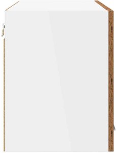 vidaXL vidaXL Szafka wisząca z drzwiami 2 pcs Stare drewno 60 x 31 x 40 cm 8