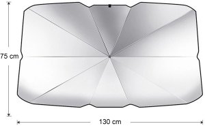 I Want OSŁONA SŁONECZNA NA PRZEDNIĄ SZYBĘ SAMOCHODU SHADER-2 3