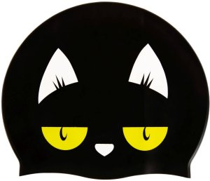 Aqua-Speed AQUA SPEED CZEPEK PŁYWACKI JUNIOR KIDDIE CAT BLACK KOL.07 3