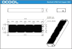 Alphacool Radiator NexXxoS UT60 560mm (14184) 8