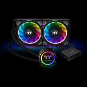 Chłodzenie wodne Thermaltake Floe Riing RGB 240 (CL-W157-PL12SW-A) 2