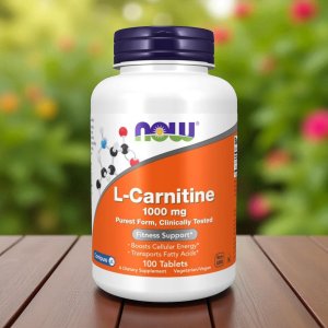 NOW - L-Carnitine 1000mg - 100tabs. 2
