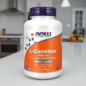 NOW - L-Carnitine 1000mg - 100tabs. 3