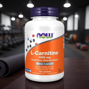 NOW - L-Carnitine 1000mg - 100tabs. 4