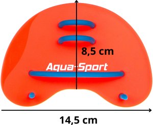 Avenli AQUA-SPORT WIOSEŁKA BLACKHAWK FINGER PADDLE ORANGE AS002020 5