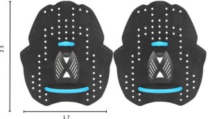 Avenli AQUA-SPORT WIOSEŁKA SWIM PADDLE ELITE BLACK AS1561 UNISEX 6