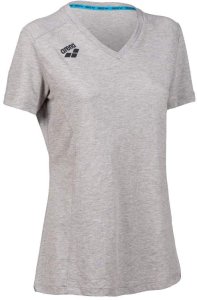 Arena ARENA KOSZULKA WOMEN'S TEAM T-SHIRT PANEL MEDIUM GREY 004892/550 XS 10