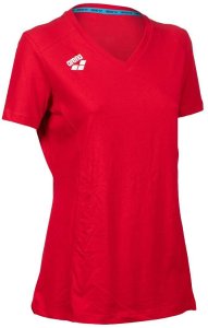Arena ARENA KOSZULKA WOMEN'S TEAM T-SHIRT PANEL RED 004892/400 XL 9