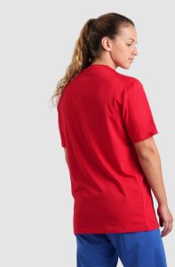 Arena ARENA KOSZULKA TEAM T-SHIRT PANEL RED 004899/400 S 5