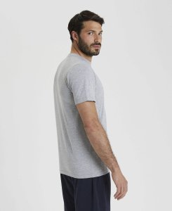 Arena ARENA KOSZULKA TEAM T-SHIRT PANEL MEDIUM GREY HEATHER 004899/550 M 4