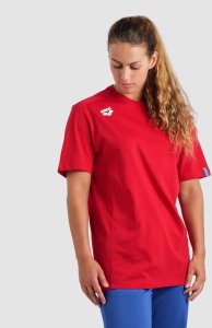 Arena ARENA KOSZULKA TEAM T-SHIRT PANEL RED 004899/400 M 3