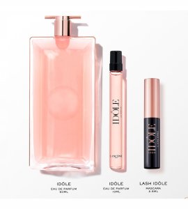 Lancome ZESTAW Idole EDP 50ml + EDP 10ml + mascara 2.5ml 4
