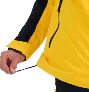 Kurtka narciarska męska 4f M0787 żółto-czarna 4FWAW25TTJAM0787 70S XL 7