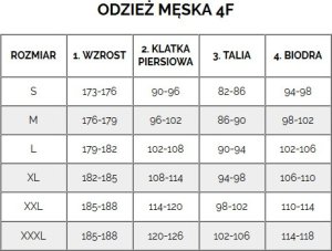 Kurtka narciarska męska 4f M0787 żółto-czarna 4FWAW25TTJAM0787 70S XL 9