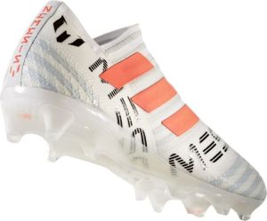 Adidas Buty piłkarskie Nemeziz Messi 17+ 360 Agility FG biało-szare r. 39 1/3 (BY2402) 3