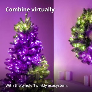 Twinkly Pre-lit Tree -1.80m Regal Tree, 435 RGB LED, Green wire, Plug Type C 9